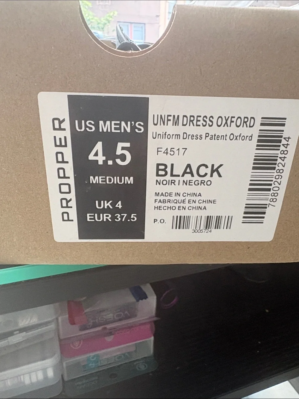 Propper shiny black